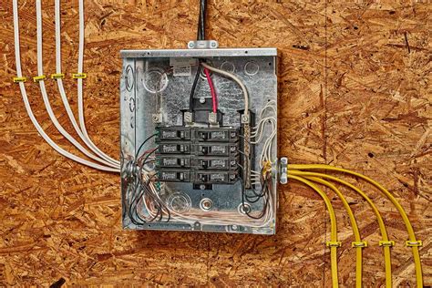 how to run electrical wire from breaker box|circuit breaker box installation.